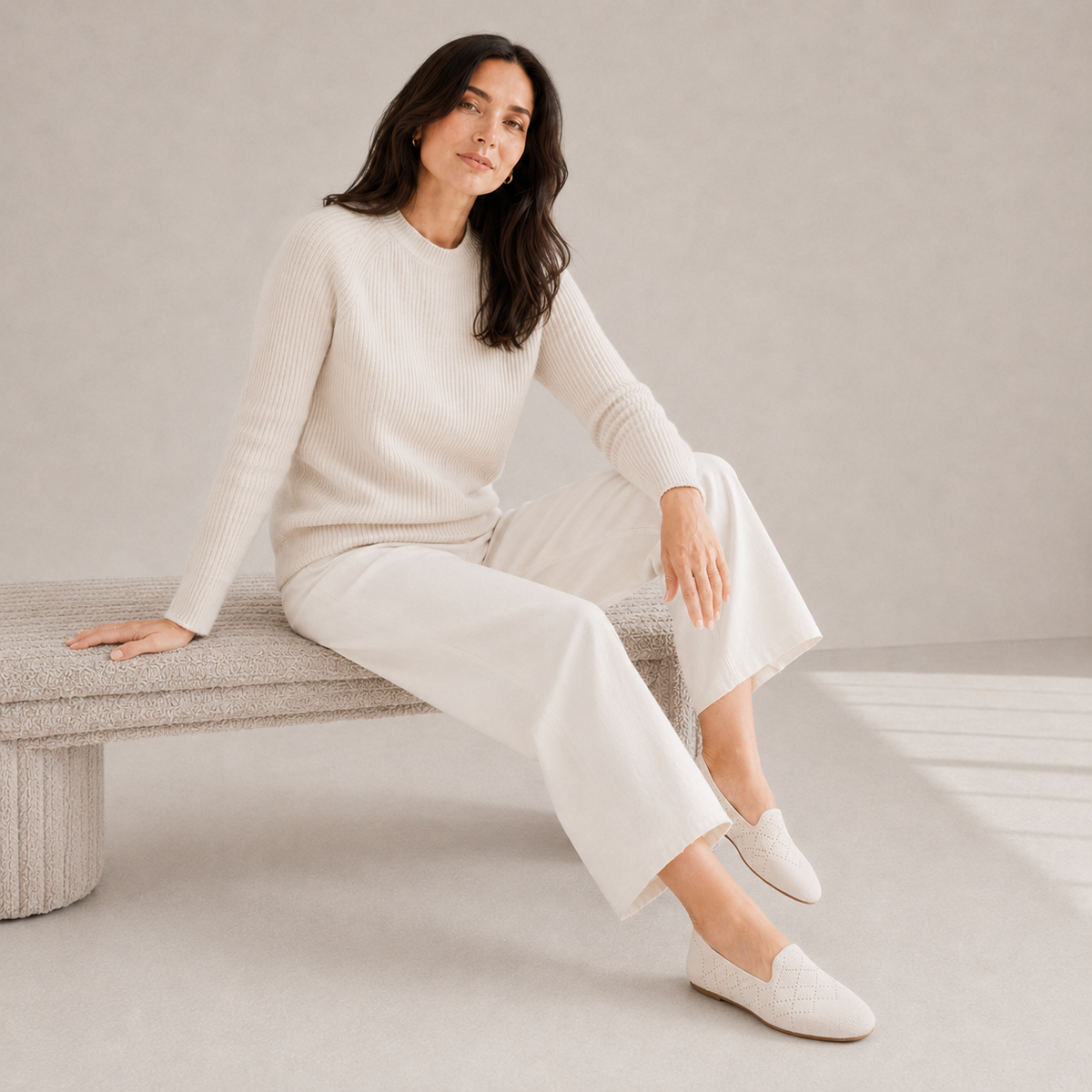 Breeze Almond Loafers （Daisy) | Camel