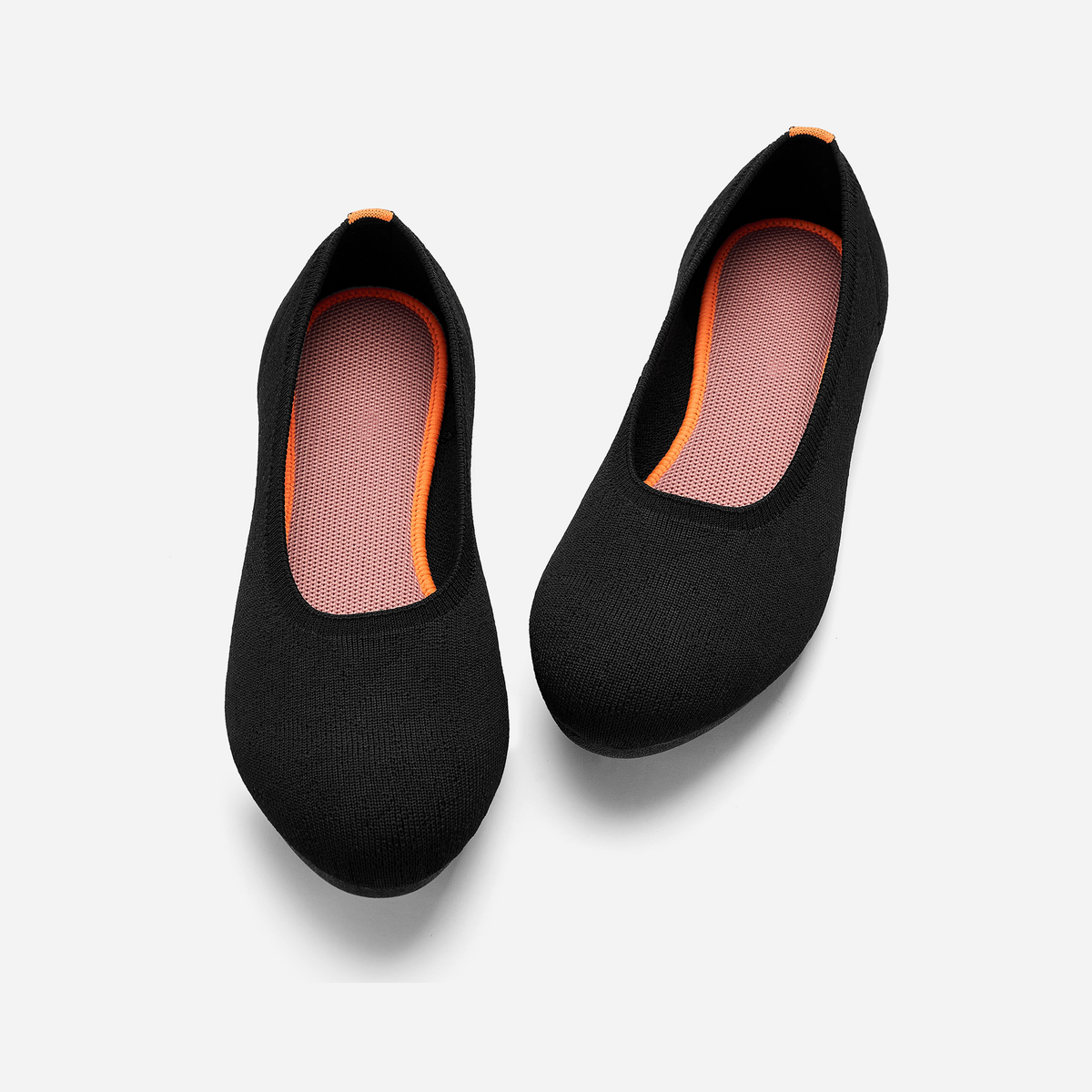 Meadow Round Flats (Clover) | Black