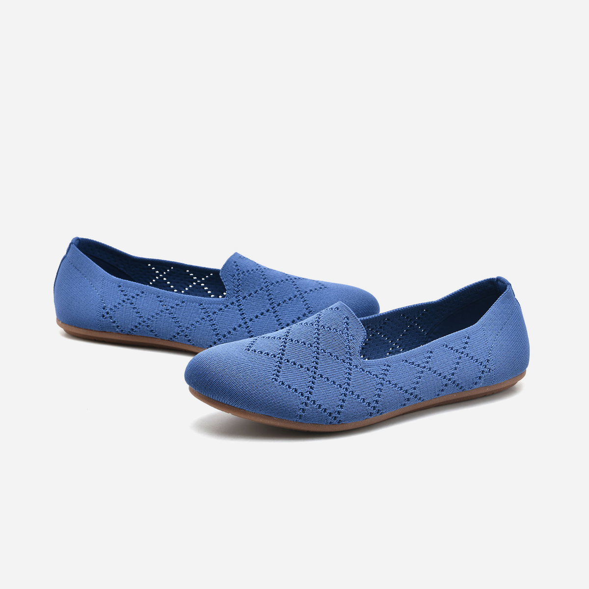 Breeze Almond Loafers （Daisy) | Royal Blue