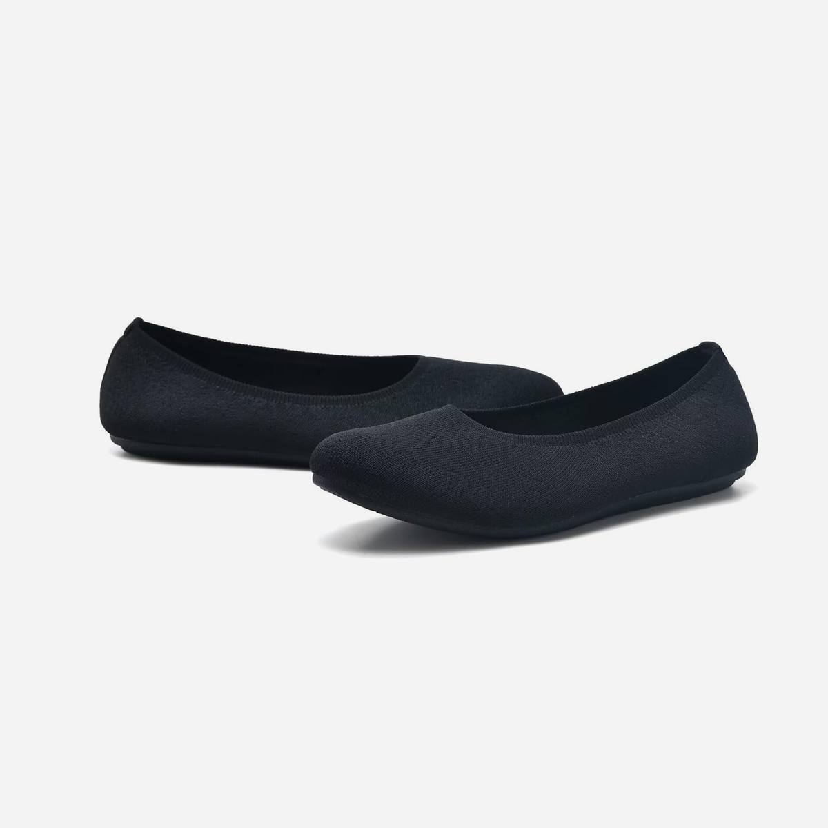 Meadow Round Flats (Clover) | Black