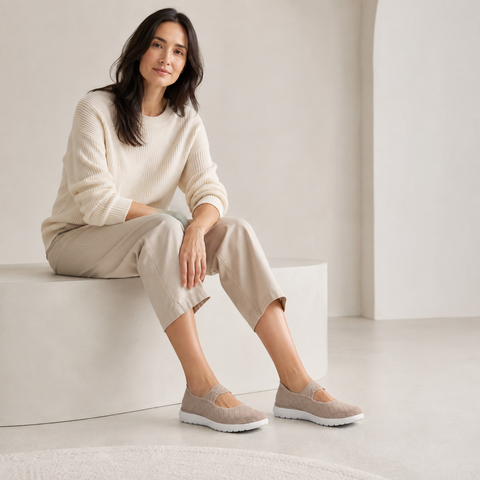 Tiosebon® Slip on Airstep(Lite) | Camel