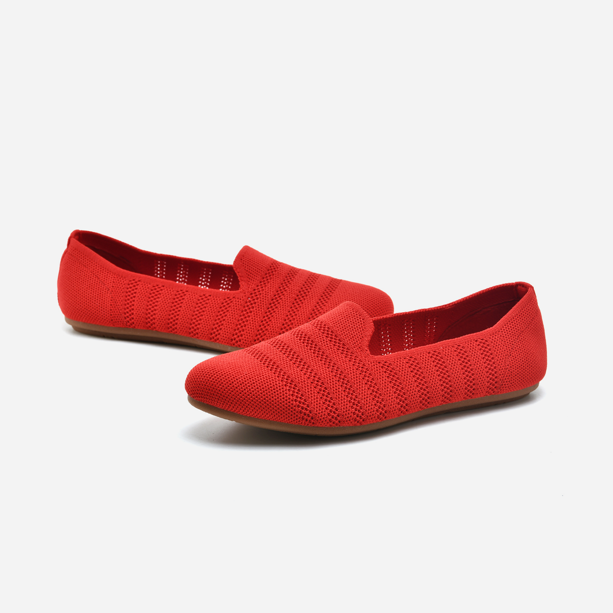 Breeze Almond Loafers (Primrose) | Red