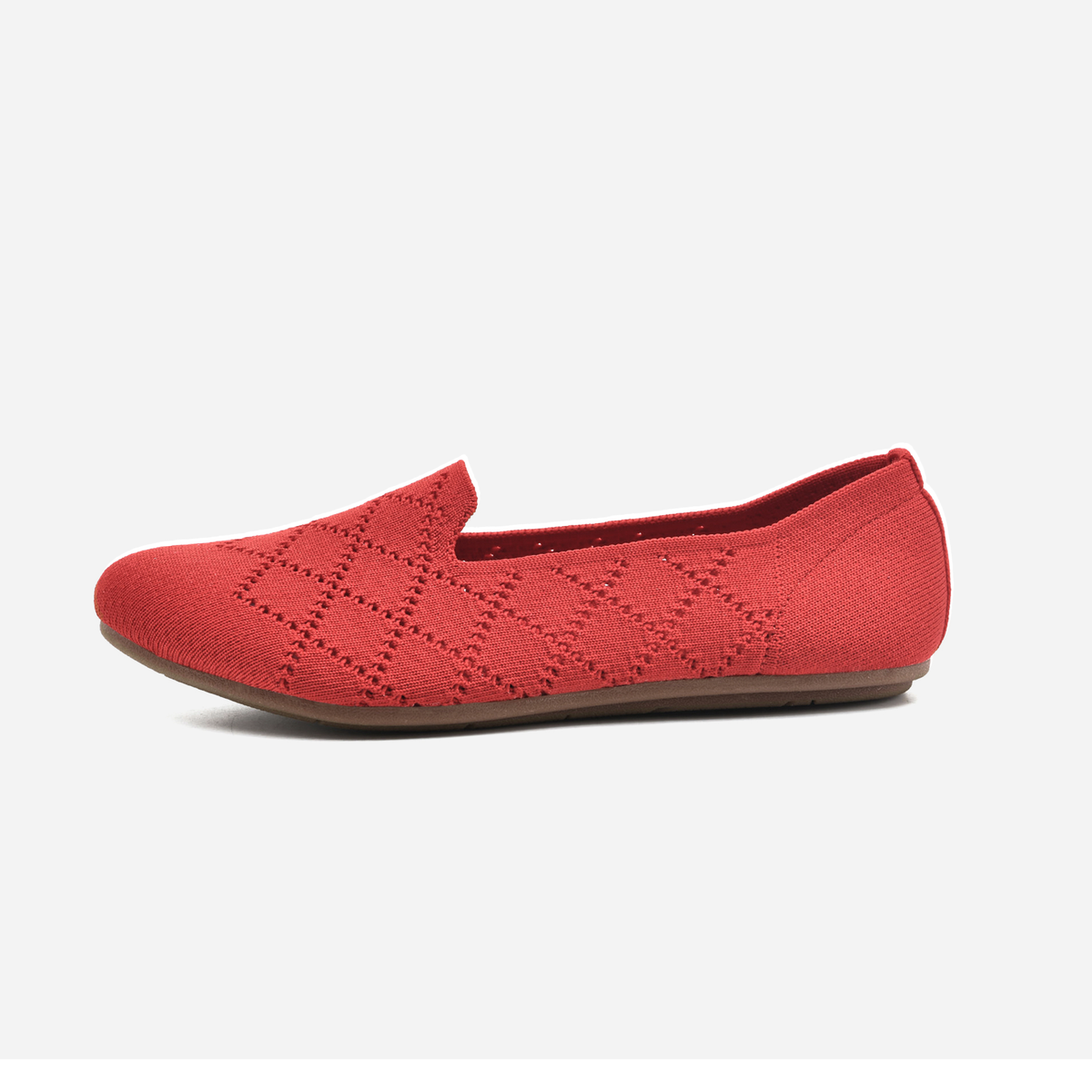 Breeze Almond Loafers （Daisy) | Bright Red