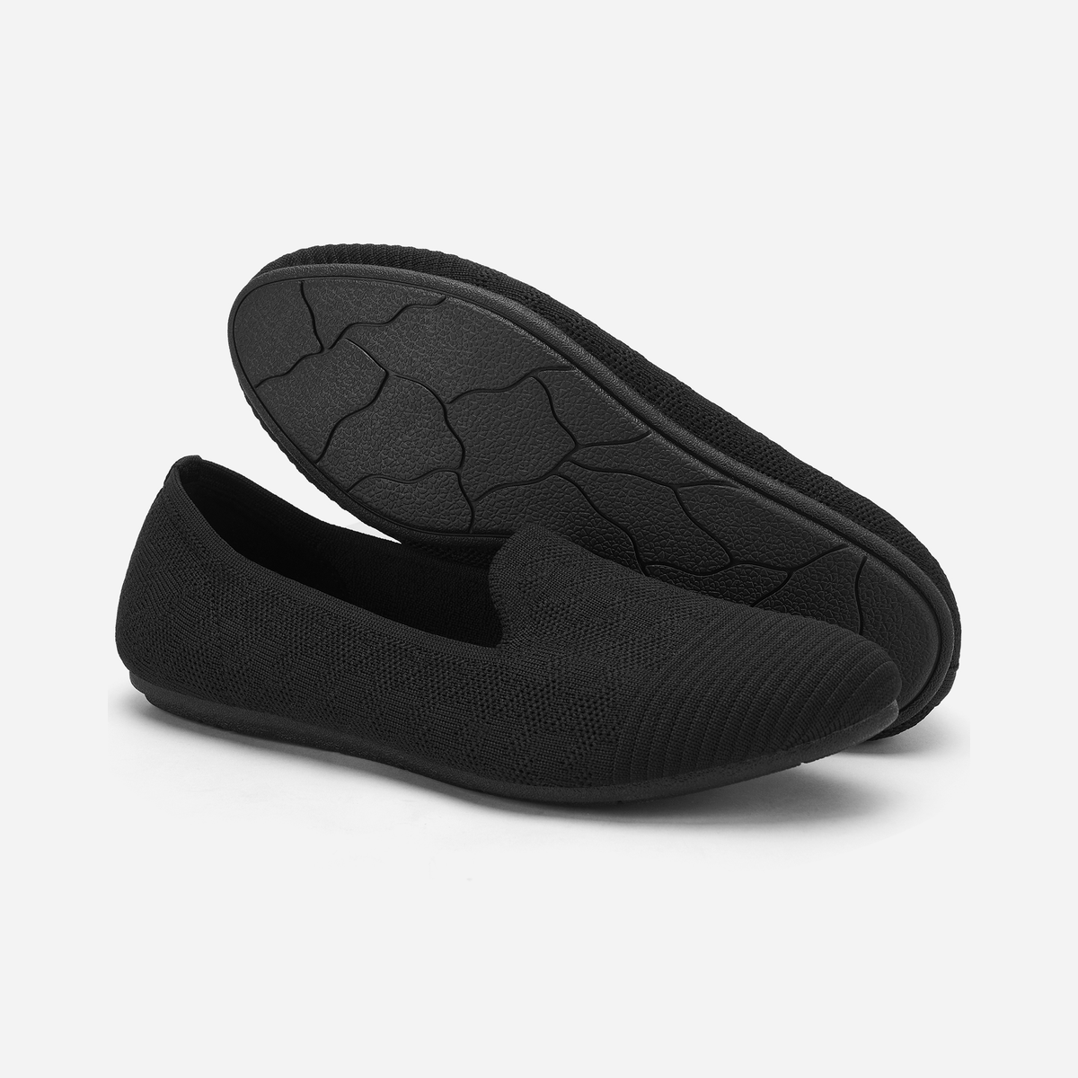 Meadow Round Loafers (Tulip) | Black