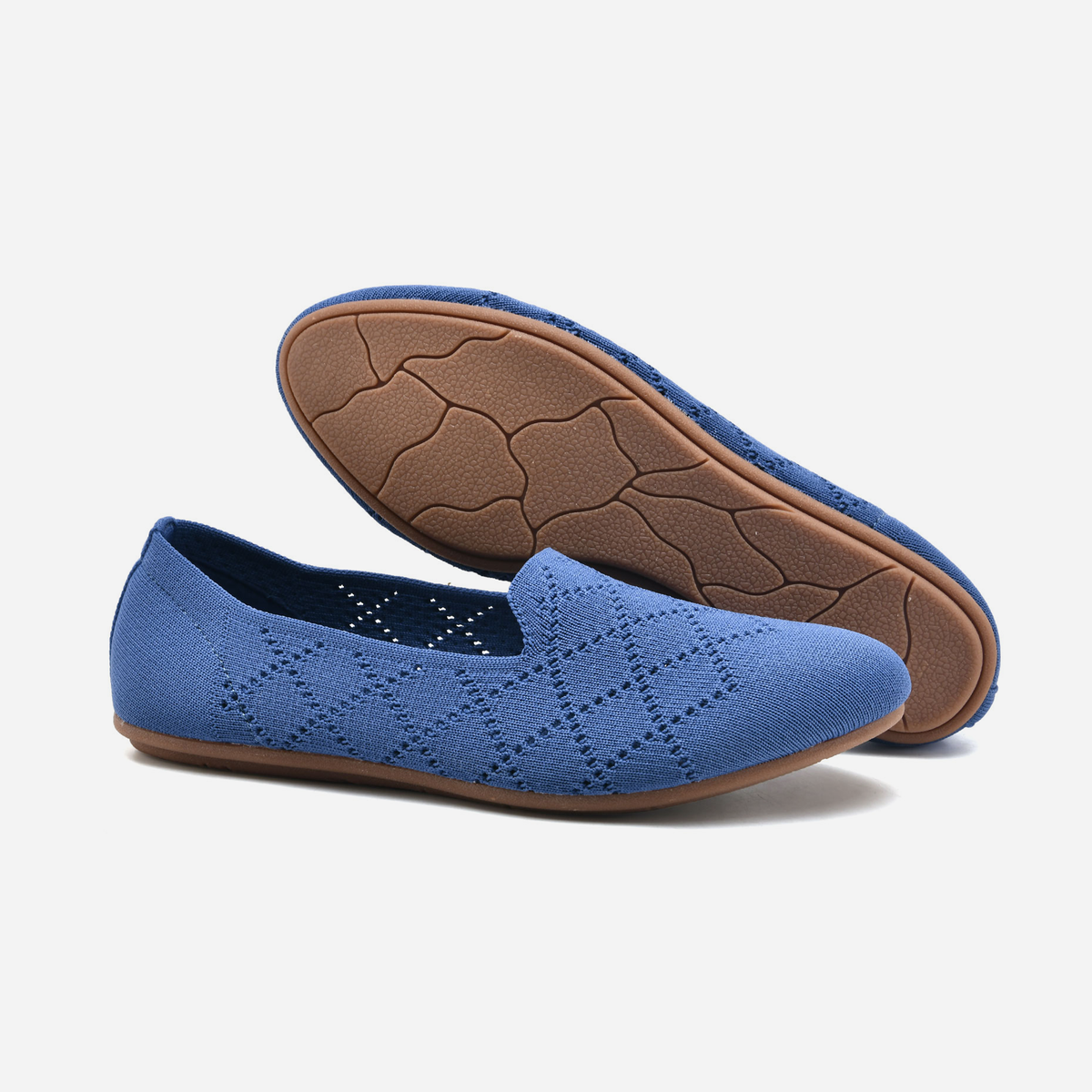 Breeze Almond Loafers （Daisy) | Royal Blue