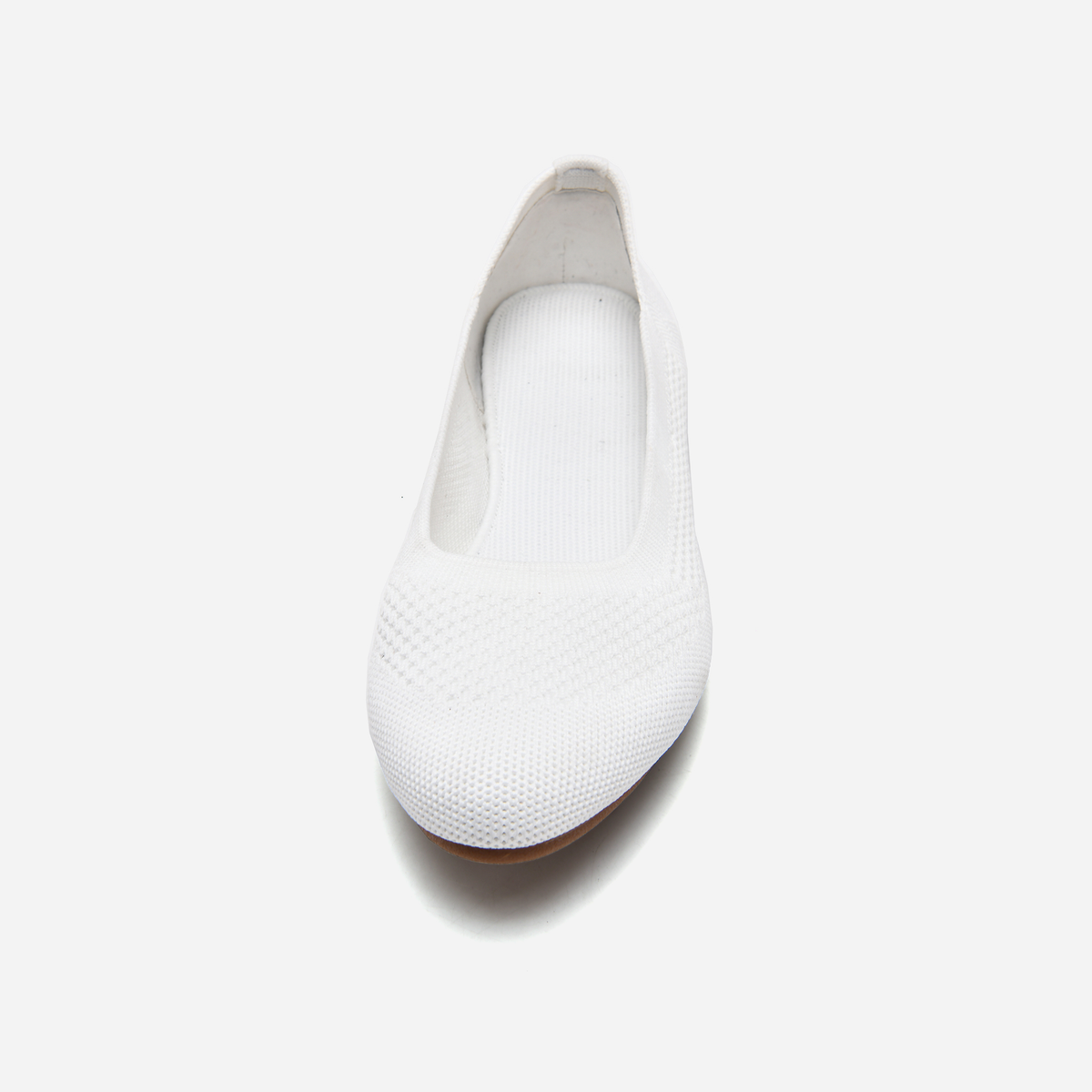 Meadow Round Flats（Moss）| White