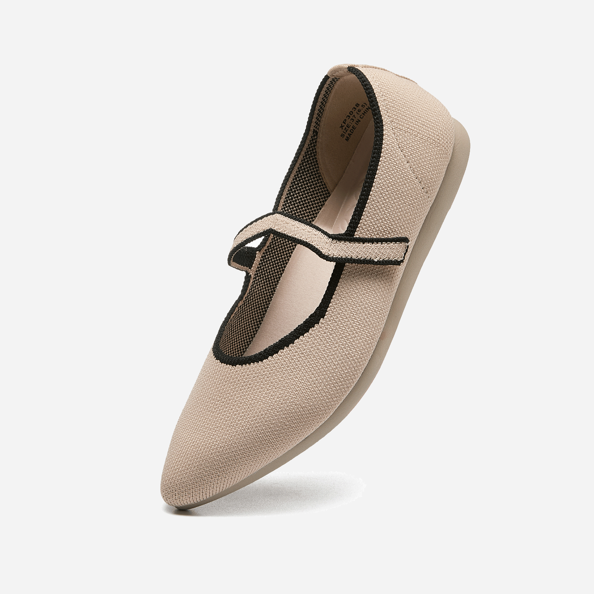 Meadow Almond Mary Jane (Lily）| Beige