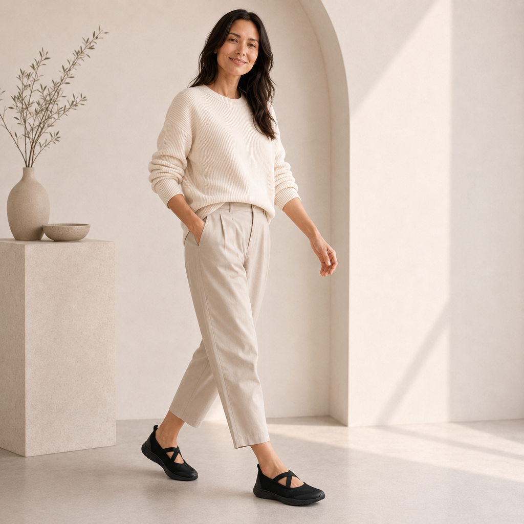 Tiosebon® Slip on Airstep | Black