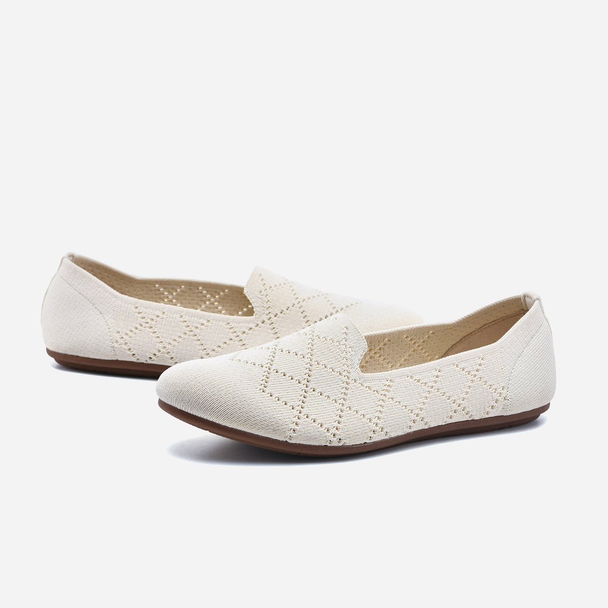 Breeze Almond Loafers （Daisy) | Beige