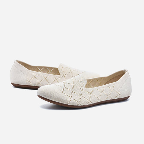 Breeze Almond Loafers （Daisy) | Beige