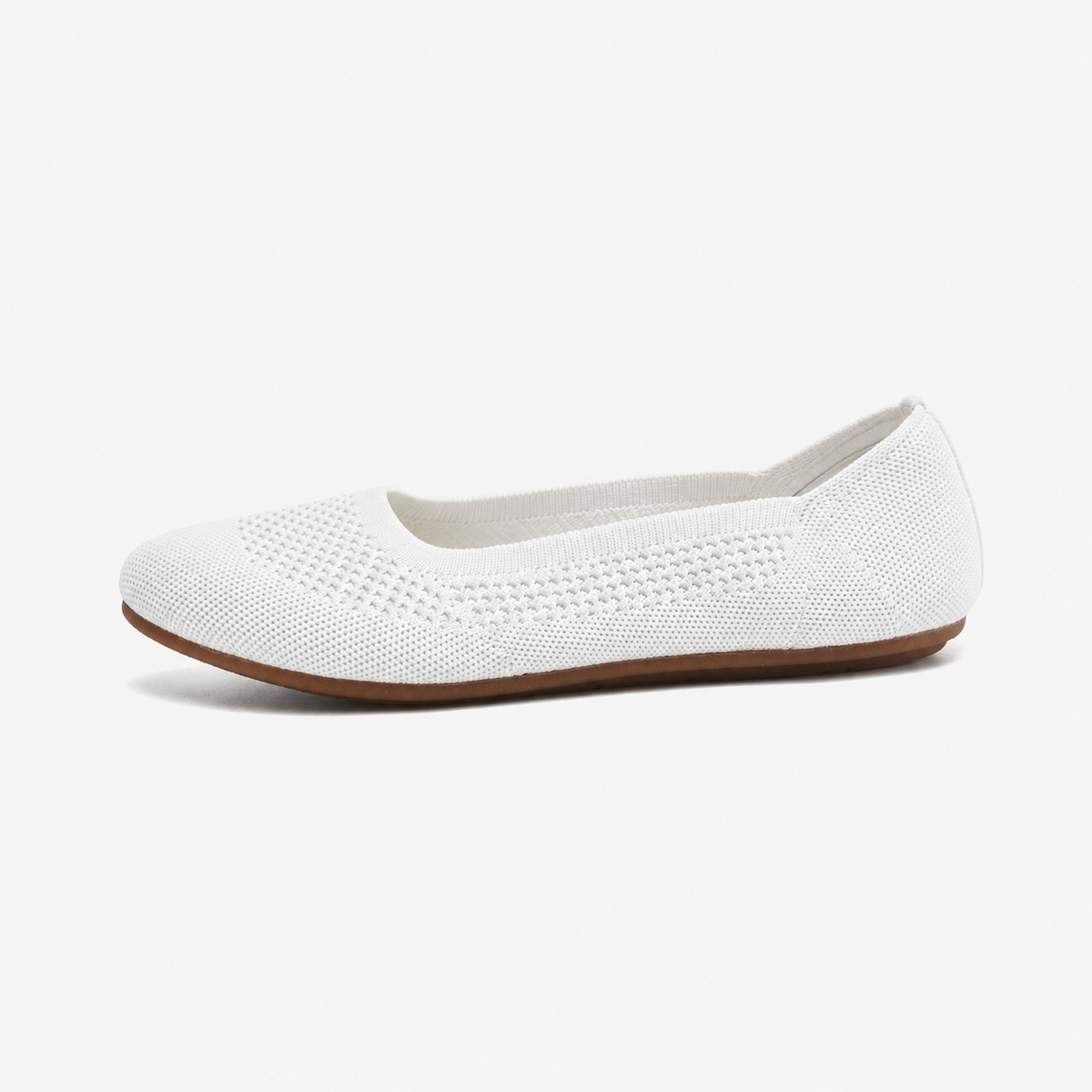 Meadow Round Flats（Moss）| White