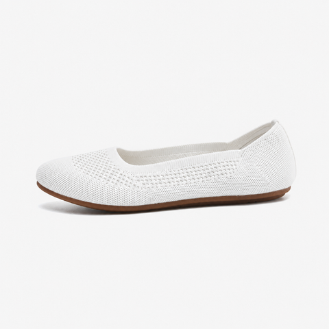 Meadow Round Flats（Moss）| White