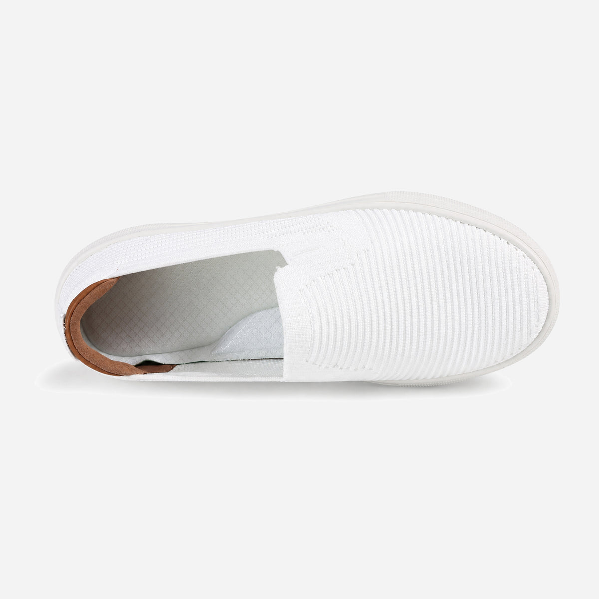 Ease step Loafers-Sway | White