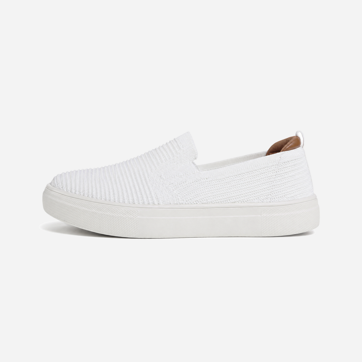 Ease step Loafers-Sway | White