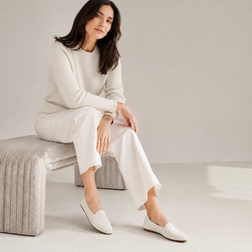 Breeze Almond Loafers （Daisy) | Beige