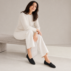 Breeze Almond Loafers （Daisy) | Black+