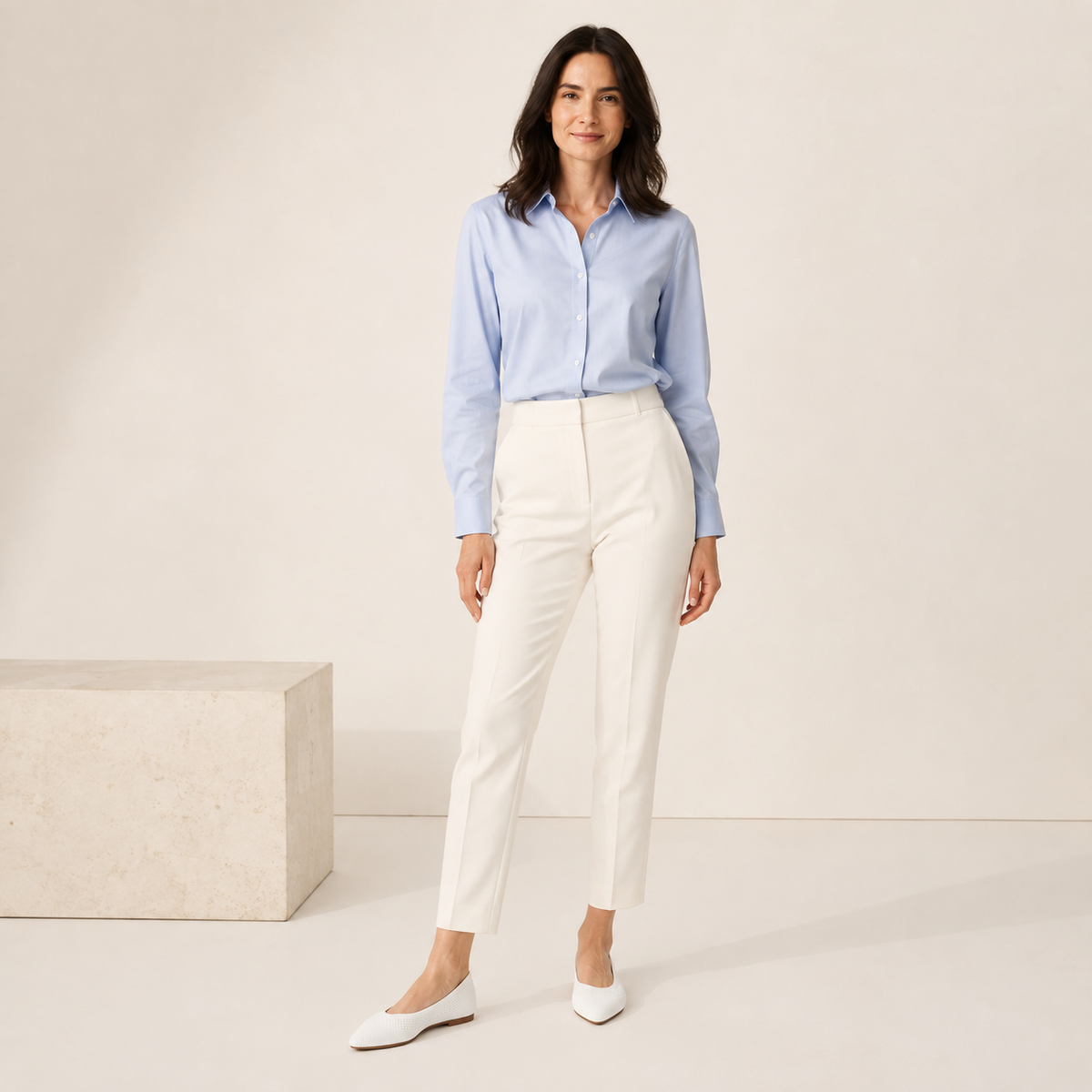 Breeze Point Flats (Calla）| White