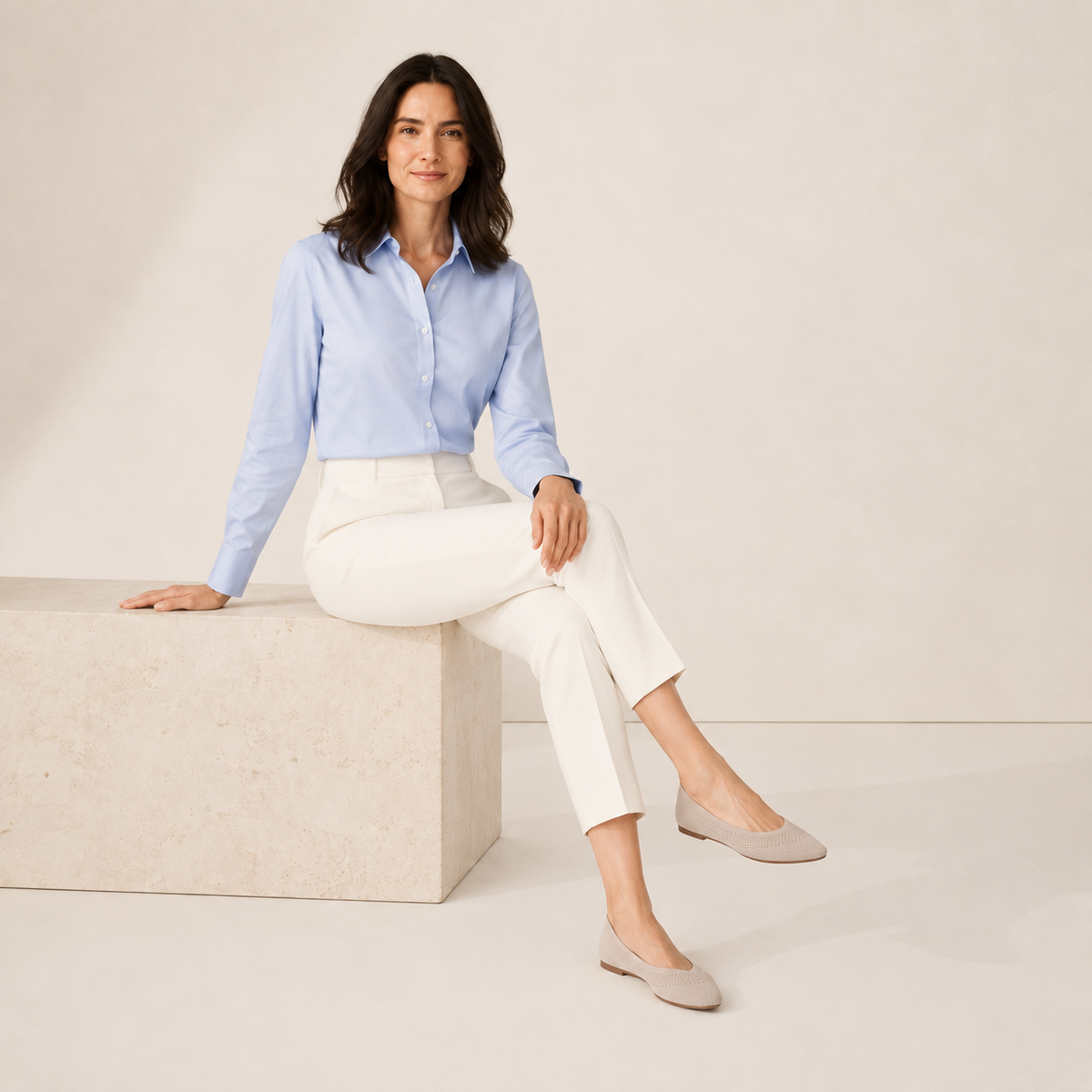 Breeze Point Flats (Calla）| Beige