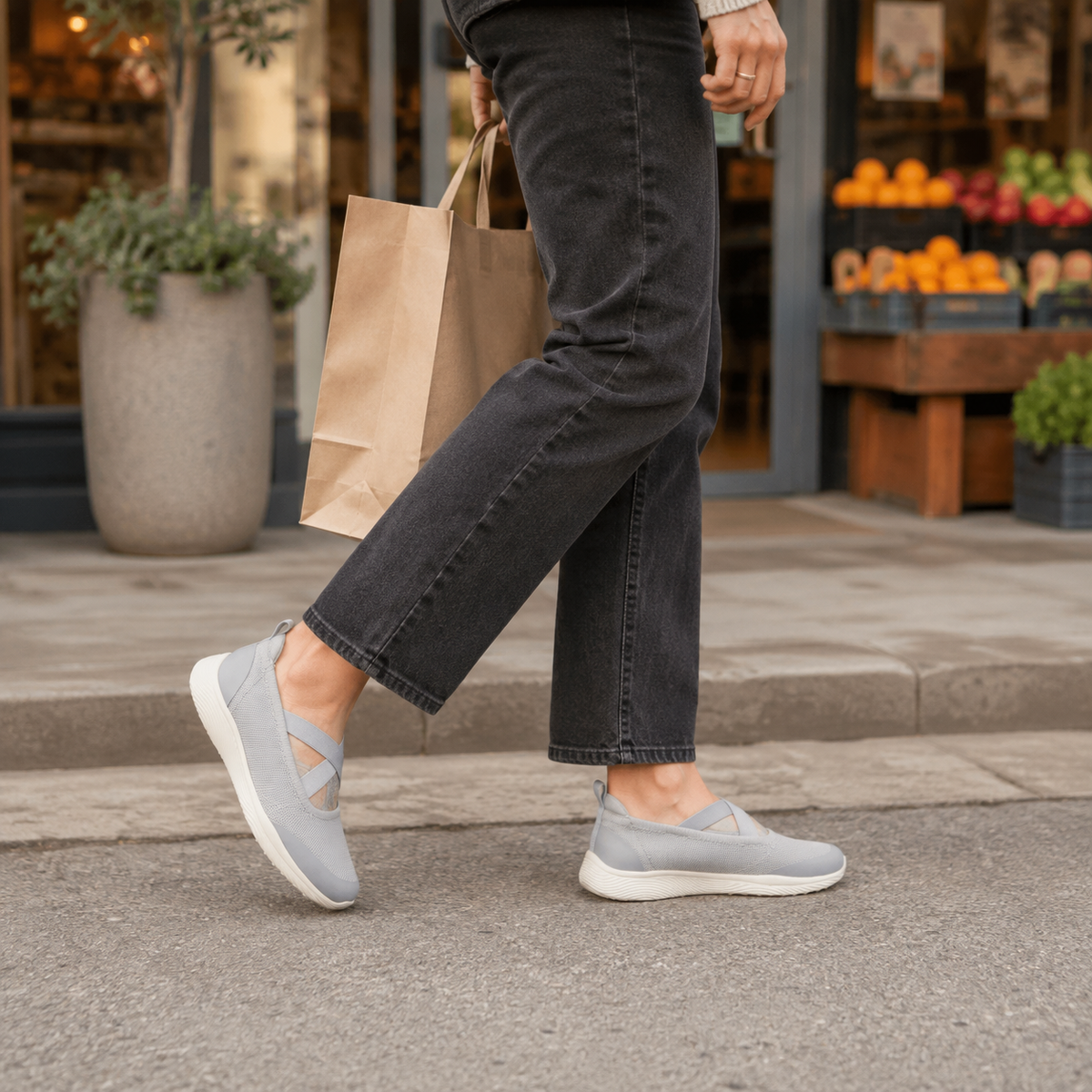 KONHILL comfortable walking shoes for everyday errands