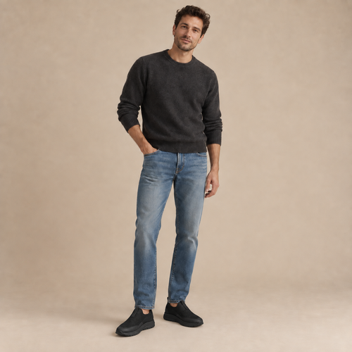 Harbor Slip ons-Dock | Black