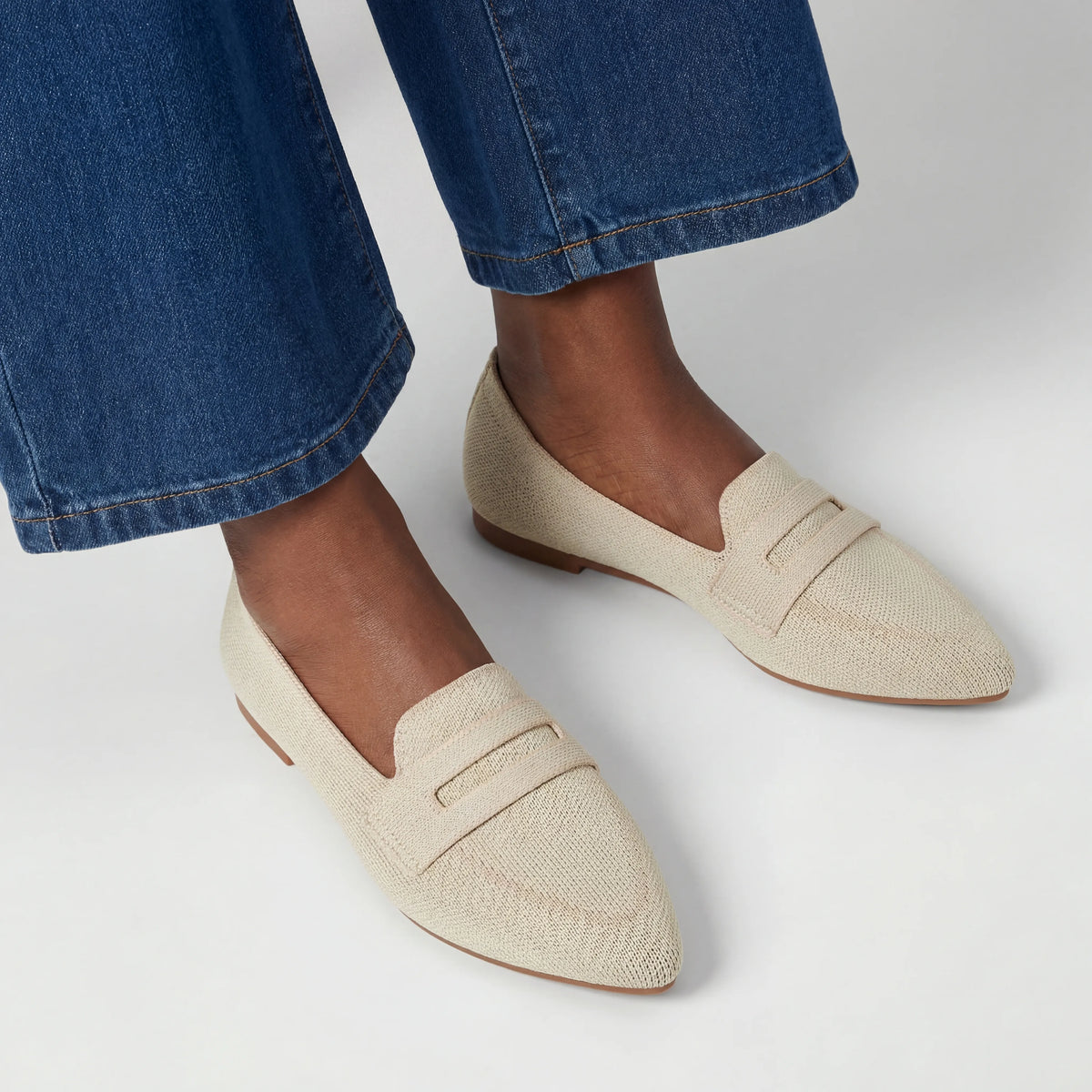 Meadow Point  Loafers (Willow) | Beige