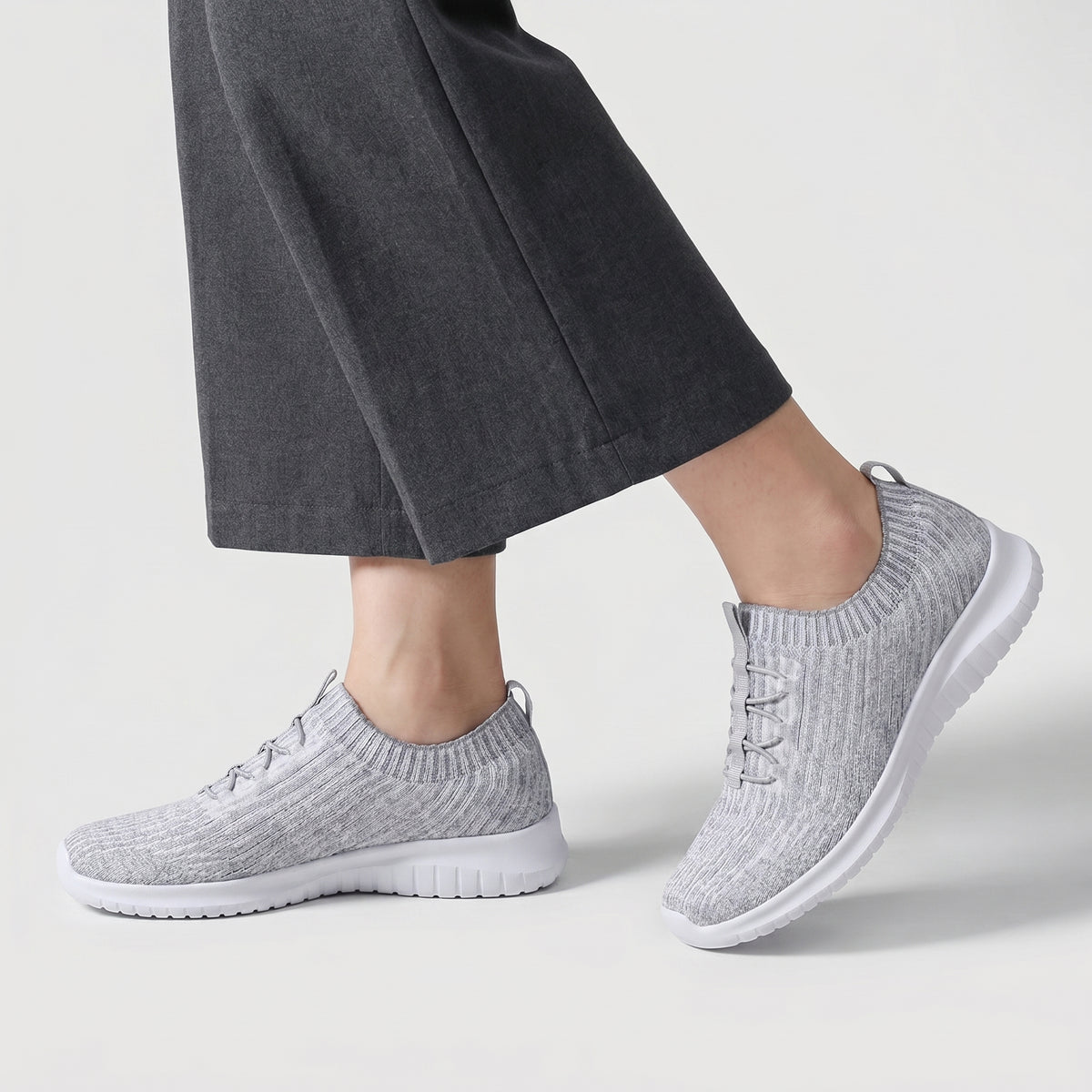 Tiosebon® Gliders | Grey/White