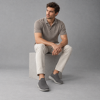 Harbor Slip ons-Flow | Deep Grey/White
