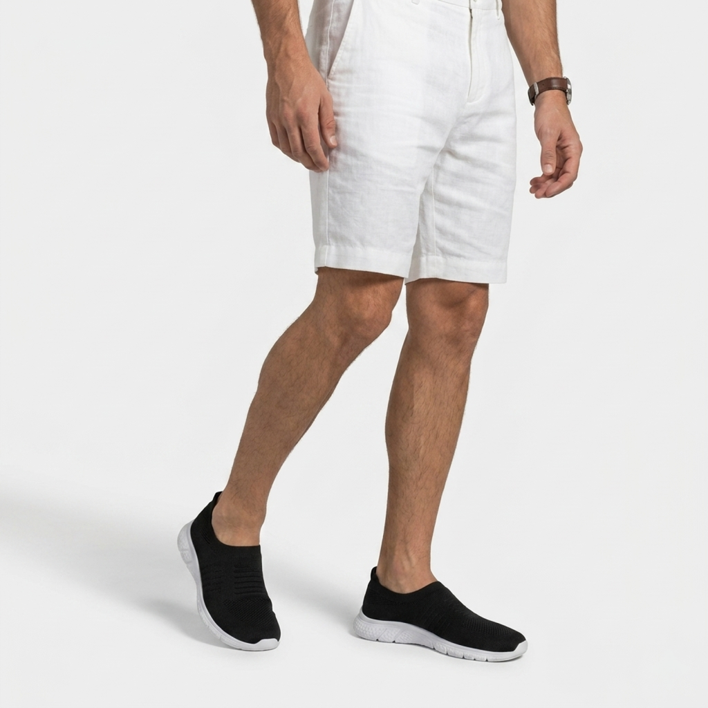 Tiosebon® Men’s Strider | Black/White 